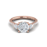 14 KT Rose Gold Vlora  Engagement Rings