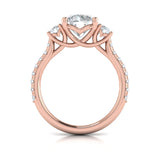 14 KT Rose Gold Vlora  Engagement Rings