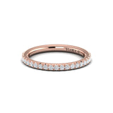 14 KT Rose Gold Vlora  Wedding Bands