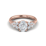 14 KT Rose Gold Vlora  Engagement Rings