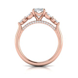 14 KT Rose Gold Vlora  Engagement Rings