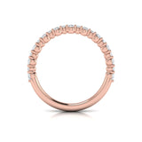 14 KT Rose Gold Vlora  Wedding Bands