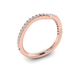 14 KT Rose Gold Vlora  Wedding Bands