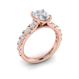 14 KT Rose Gold Vlora  Engagement Rings