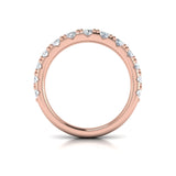 14 KT Rose Gold Vlora  Wedding Bands