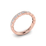 14 KT Rose Gold Vlora  Wedding Bands