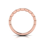 14 KT Rose Gold Vlora  Wedding Bands