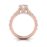 14 KT Rose Gold Vlora  Engagement Rings