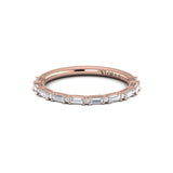 14 KT Rose Gold Vlora  Wedding Bands