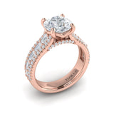 14 KT Rose Gold Vlora  Engagement Rings