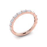 14 KT Rose Gold Vlora  Wedding Bands