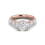 14 KT Rose Gold Vlora  Engagement Rings