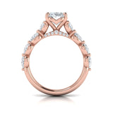 14 KT Rose Gold Vlora  Engagement Rings