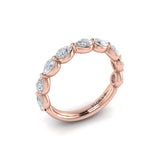 14 KT Rose Gold Vlora  Wedding Bands