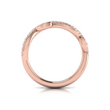 14 KT Rose Gold Vlora  Wedding Bands