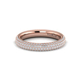 14 KT Rose Gold Vlora  Wedding Bands