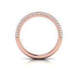 14 KT Rose Gold Vlora  Wedding Bands