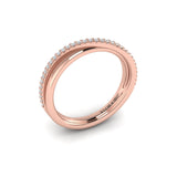 14 KT Rose Gold Vlora  Wedding Bands