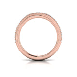 14 KT Rose Gold Vlora  Wedding Bands