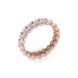 18 KT Rose Gold Vlora  Wedding Bands