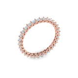 14 KT Rose Gold Vlora  Wedding Bands