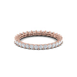 14 KT Rose Gold Vlora  Wedding Bands