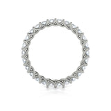 14 KT White Gold Vlora  Wedding Bands