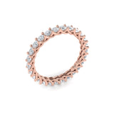 18 KT Rose Gold Vlora  Wedding Bands