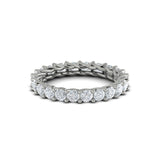 18 KT White Gold Vlora  Wedding Bands