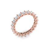 18 KT Rose Gold Vlora  Wedding Bands