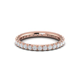 14 KT Rose Gold Vlora  Wedding Bands