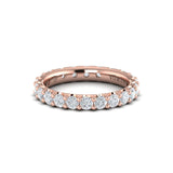 14 KT Rose Gold Vlora  Wedding Bands