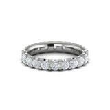 14 KT White Gold Vlora  Wedding Bands