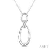 .10CTRDDM OVAL LINK PD SL-S+CH*