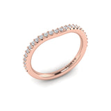 Matching Band for Arc Engagement Ring
