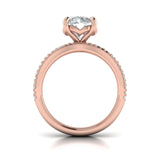 Bold Pave Engagement Ring
