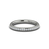 Matching Band for Emerald Cut Cathedral Engagement Ring