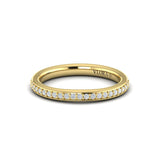 Matching Band for Emerald Cut Cathedral Engagement Ring
