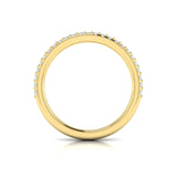 Matching Band for Oval Pave Cathedral Engagement Ring