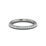 Matching Band for Oval Pave Cathedral Engagement Ring