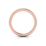 Matching Band for Oval Pave Cathedral Engagement Ring
