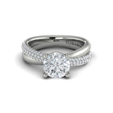 Cross Your Heart Engagement Ring