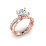 Cross Your Heart Engagement Ring