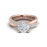 Cross Your Heart Engagement Ring