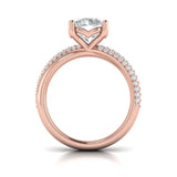 Cross Your Heart Engagement Ring