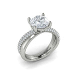 Cross Your Heart Engagement Ring