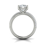 Cross Your Heart Engagement Ring