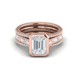 Modern Cathedral Engagement Ring