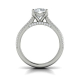 Cathedral of Joy Engagement Ring