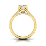 Cathedral of Joy Engagement Ring